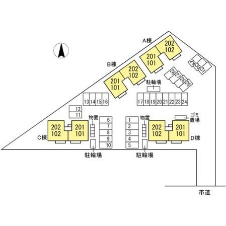 PYXIS Dの物件内観写真